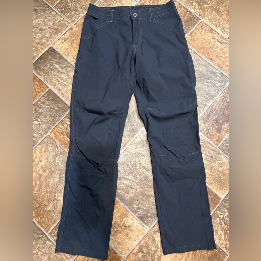 KUHL Mens Renegade Rock Lightweight Stretch Hiking Pants Gray Size 32x32 EUC
